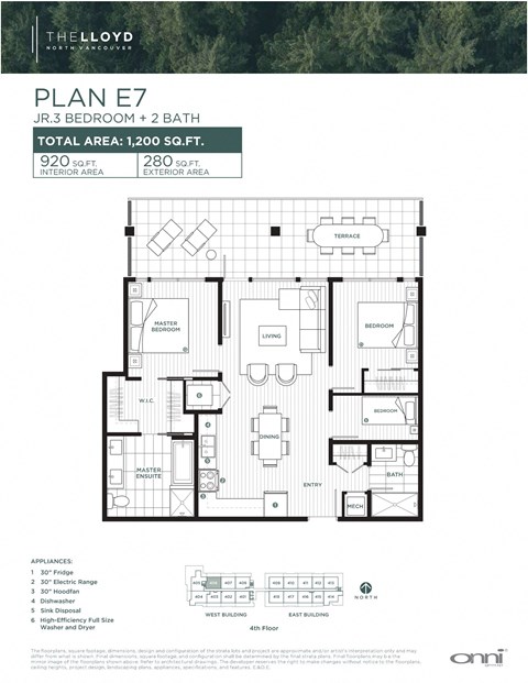 the floor plan of the condo